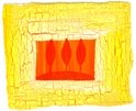 Leo sign: Bright yellows and golden oranges